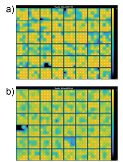 Viability map of neurons 