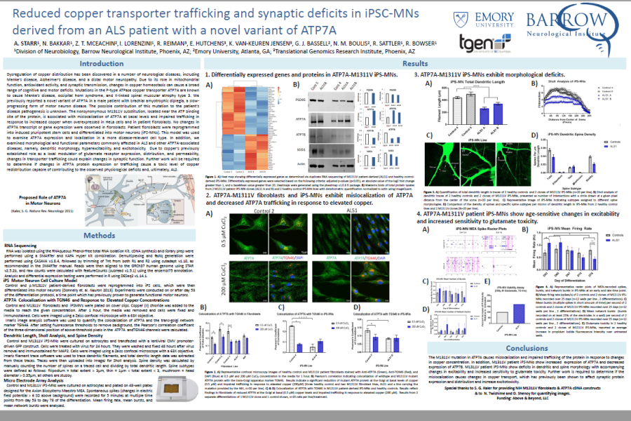 2017 SfN Starr reduced copper transporter trafficking